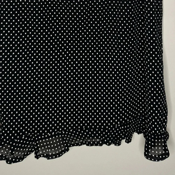 VINTAGE Retro Susan Lawrence POLKA DOT SKIRT - Picture 6 of 11